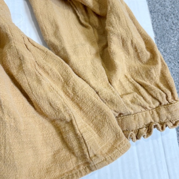 Zara Kids Embroidered Floral Pompom Tunic Top Size 9 Fall Pumpkin Patch School - Picture 6 of 11